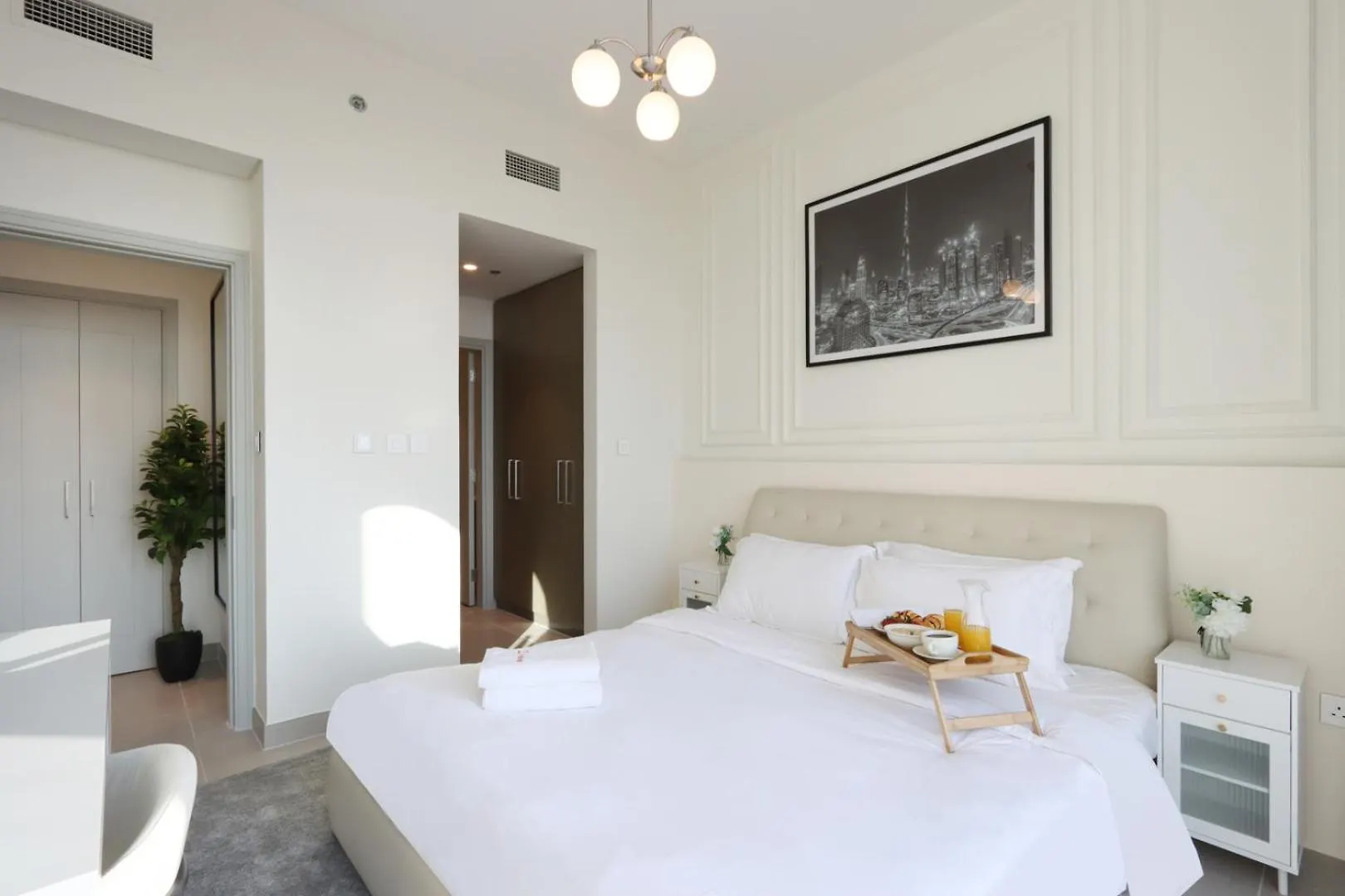 Livbnb-2B With Convertible Office,5Min To Burj Khalifa Dubai