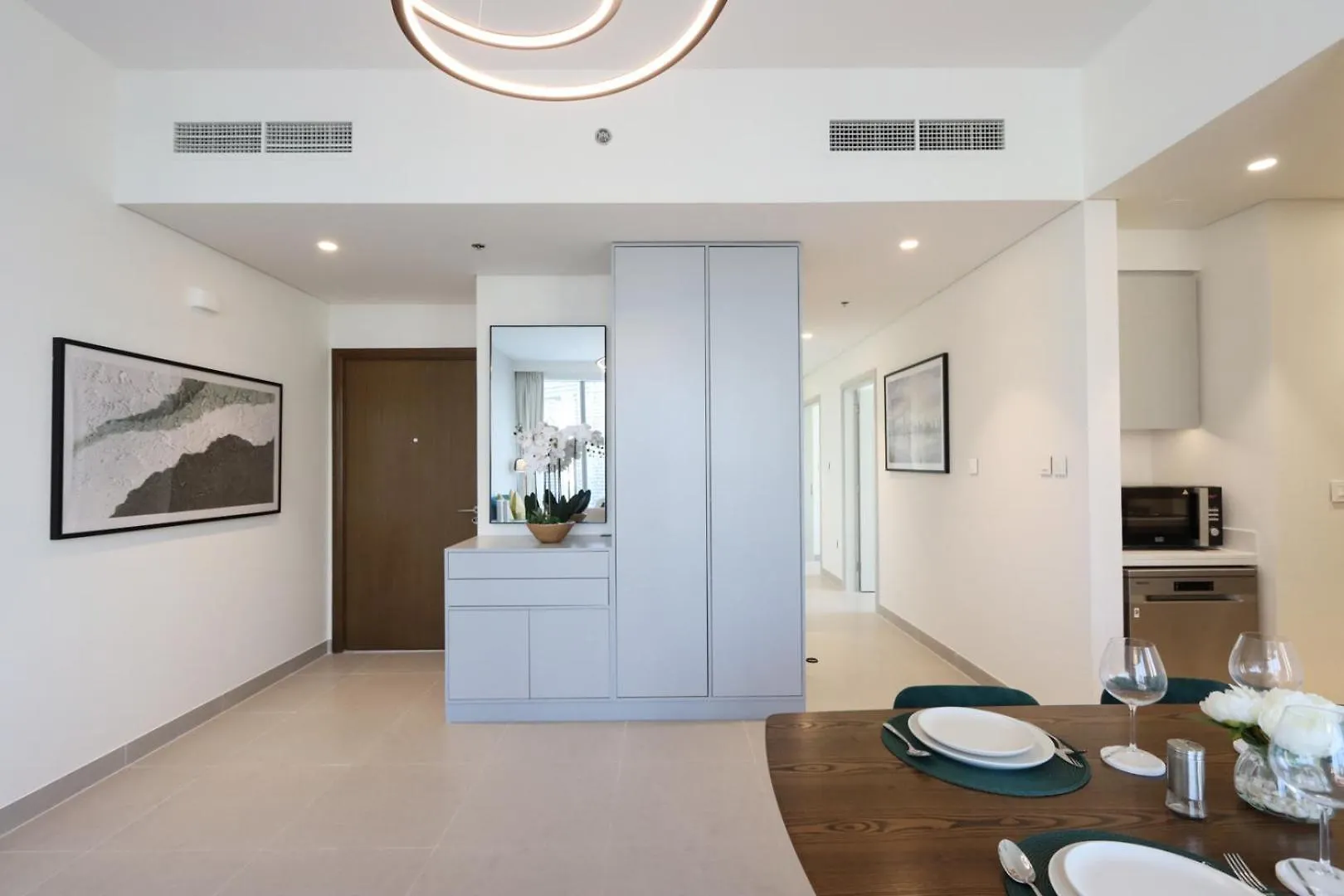 Apartment Livbnb-2B With Convertible Office,5Min To Burj Khalifa Dubai