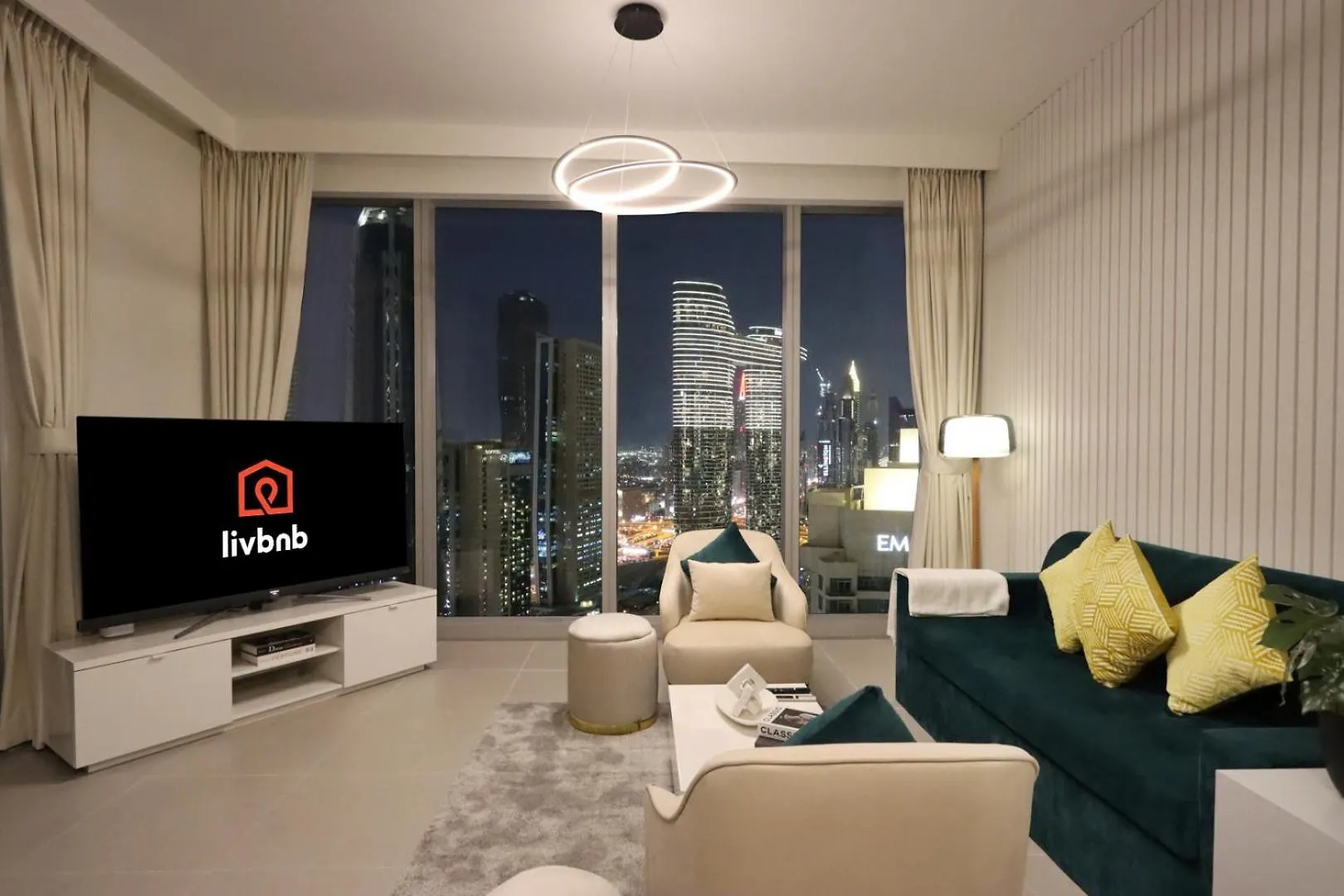 Livbnb-2B With Convertible Office,5Min To Burj Khalifa Dubai 0*,