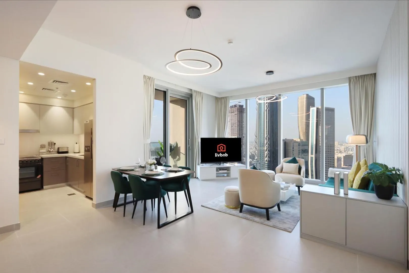 Livbnb-2B With Convertible Office,5Min To Burj Khalifa Dubai 0*,  United Arab Emirates