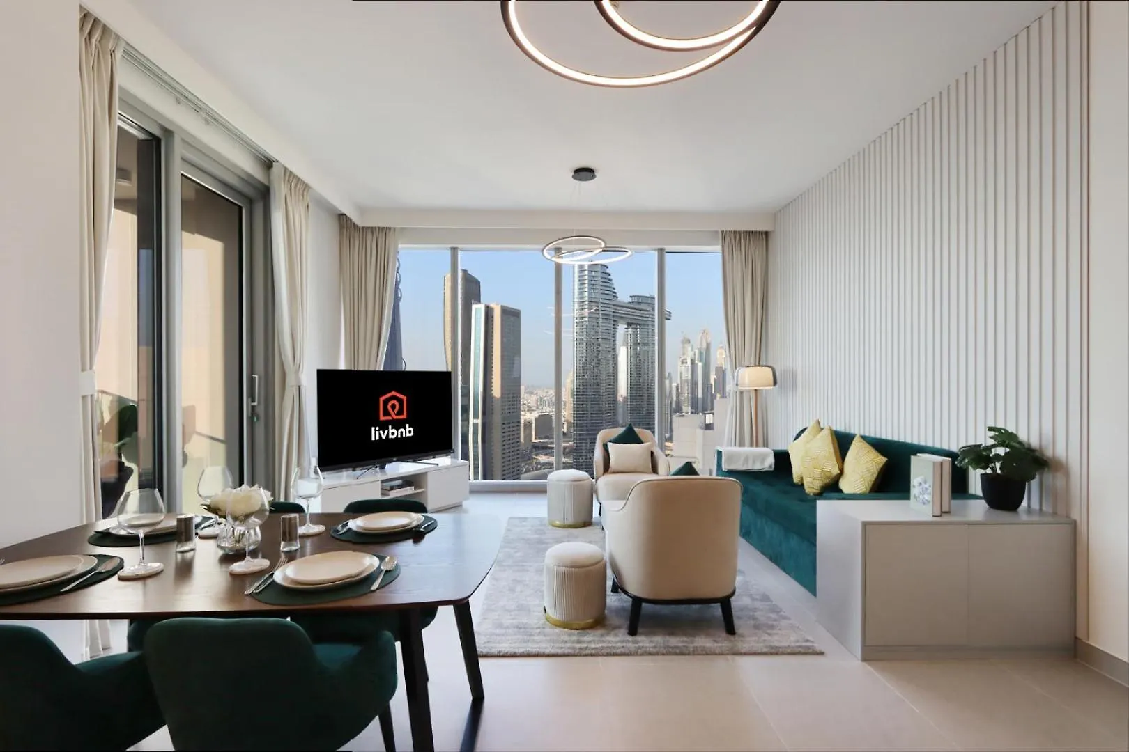 Livbnb-2B With Convertible Office,5Min To Burj Khalifa Dubai