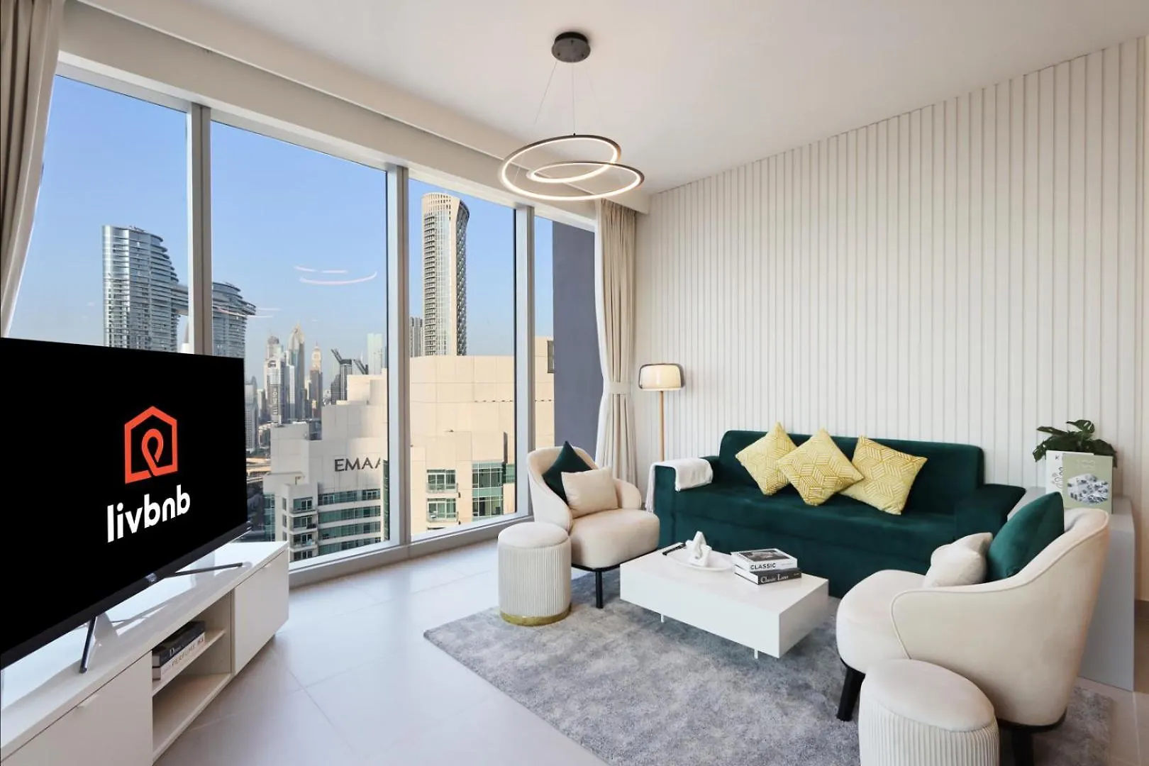 Livbnb-2B With Convertible Office,5Min To Burj Khalifa Dubai United Arab Emirates